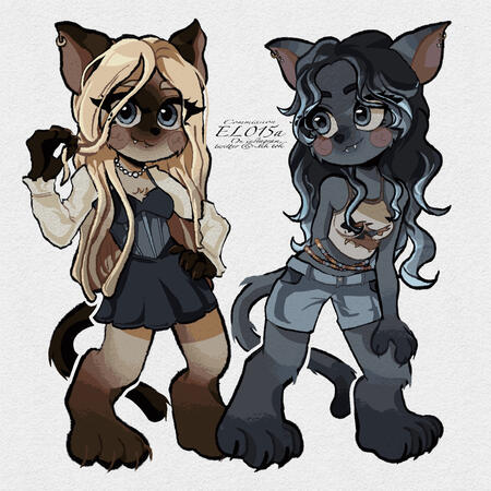 [Comm] Di.nooo _ rawr _ ocs on instagram